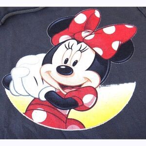 Minnie Mouse dark gray hoodie